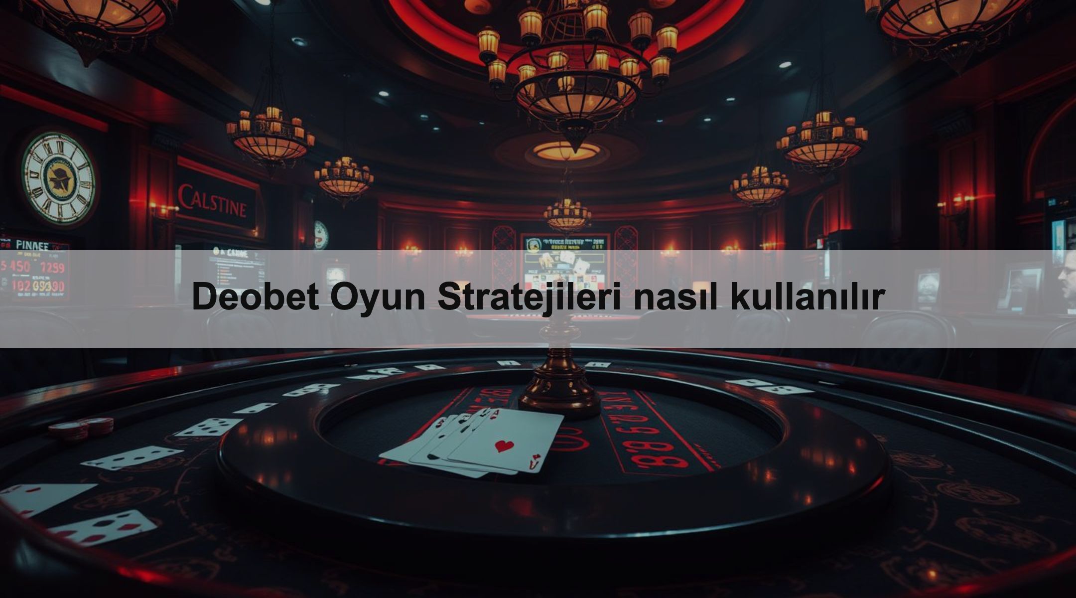 Deobet Oyun Stratejileri nasıl kullanılır 1 Deobet Oyun Stratejileri nasıl kullanılır