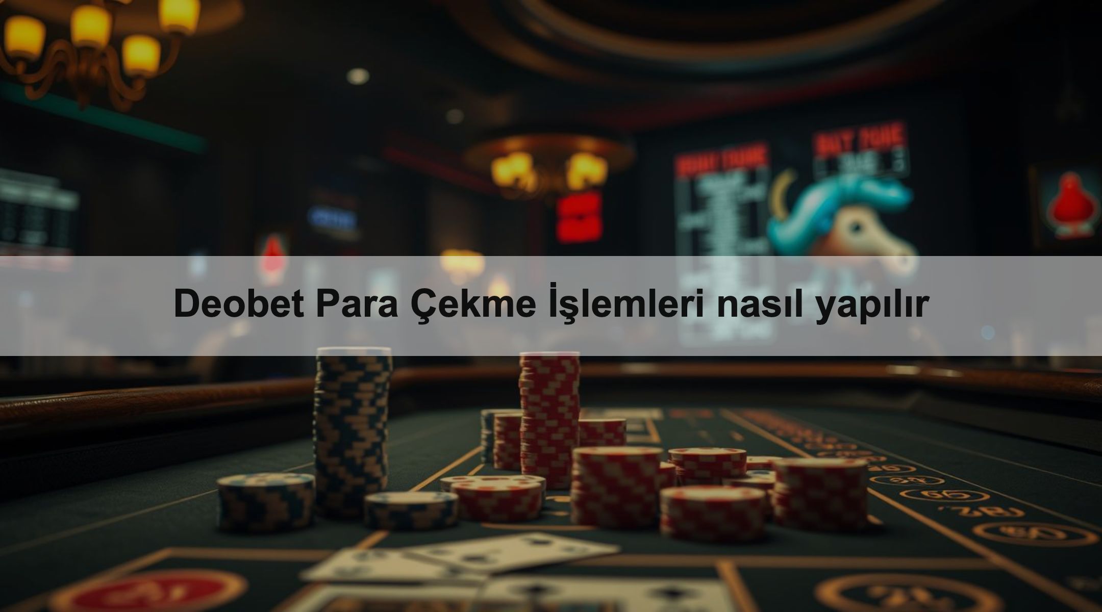 Deobet Para Çekme İşlemleri nasıl yapılır