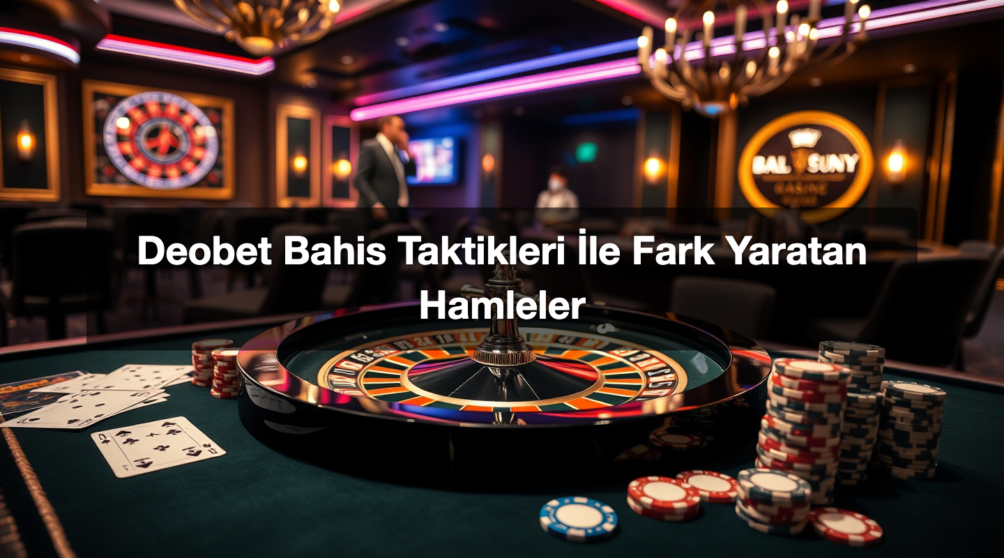 Deobet Bahis Taktikleri İle Fark Yaratan Hamleler