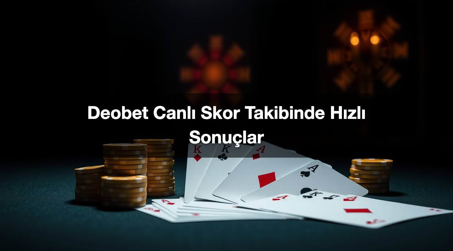 Deobet Canlı Skor Takibinde Hızlı Sonuçlar
