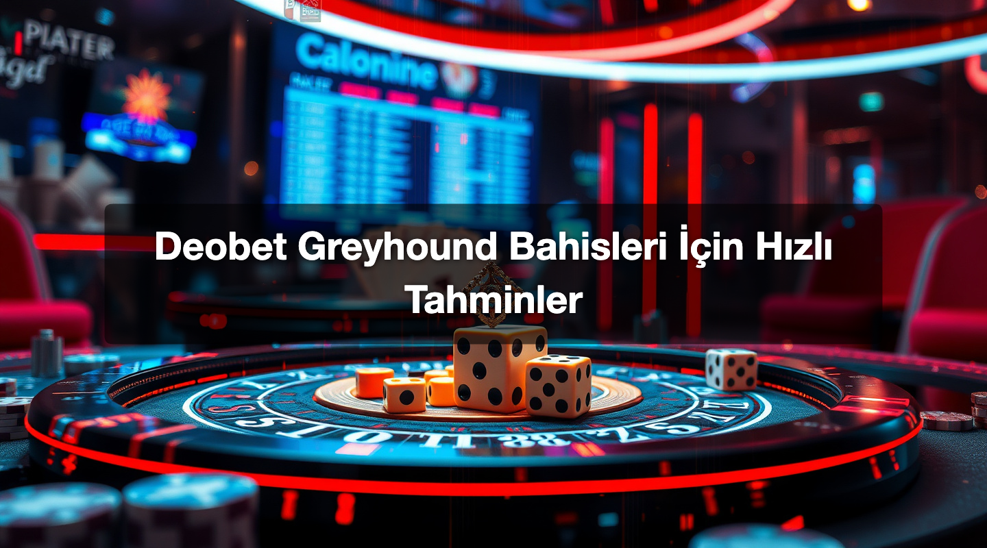 Deobet Greyhound Bahisleri İçin Hızlı Tahminler