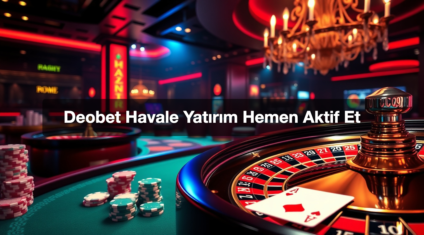Deobet Havale Yatırım Hemen Aktif Et 1 Deobet Havale Yatırım Hemen Aktif Et