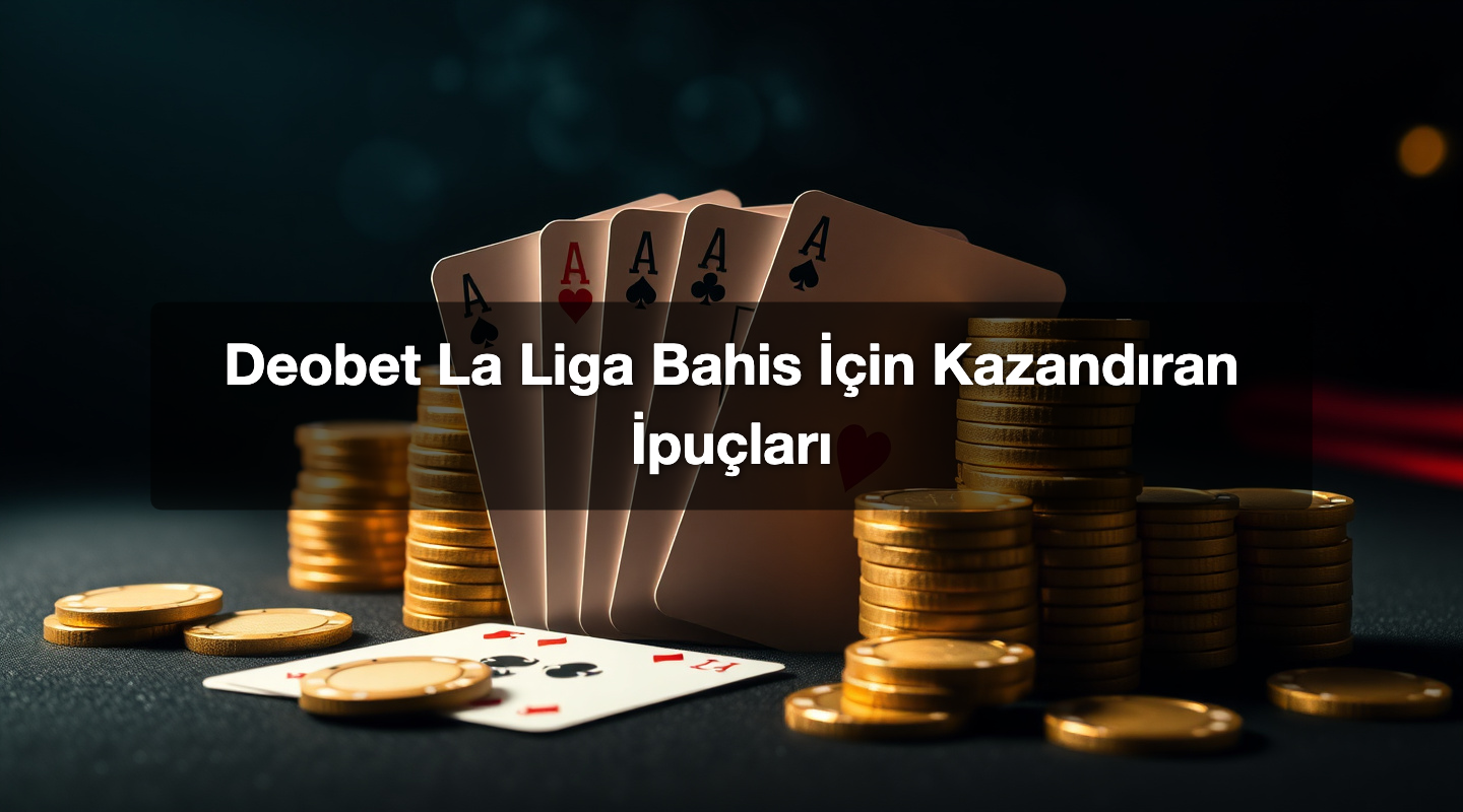 Deobet La Liga Bahis İçin Kazandıran İpuçları