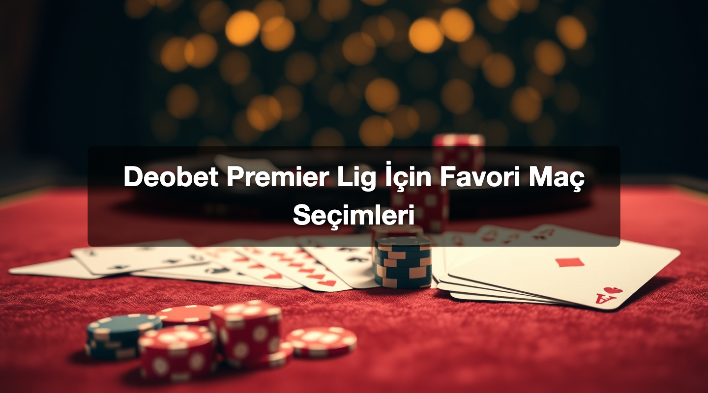 Deobet Premier Lig İçin Favori Maç Seçimleri 1 Deobet Premier Lig İçin Favori Maç Seçimleri