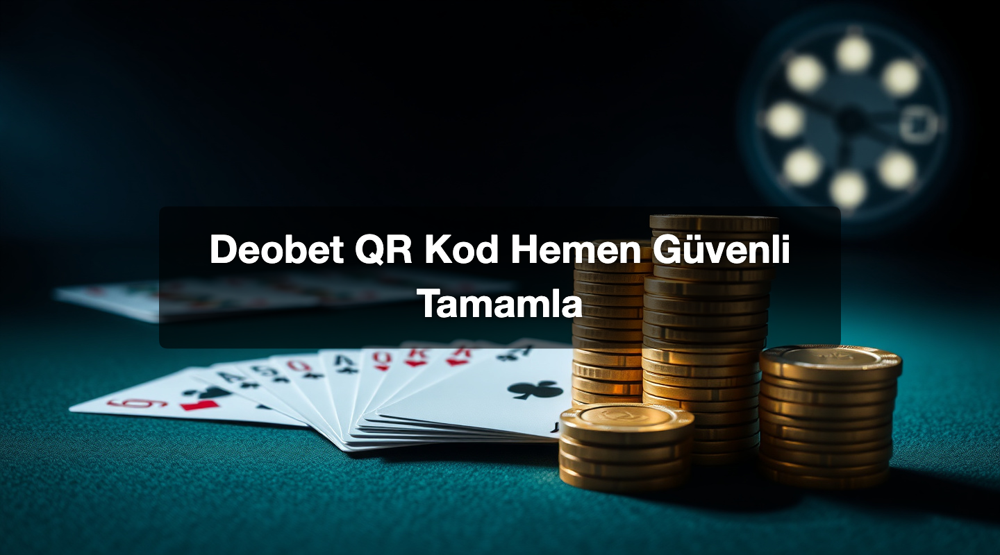 Deobet QR Kod Hemen Güvenli Tamamla 1 Deobet QR Kod Hemen Güvenli Tamamla
