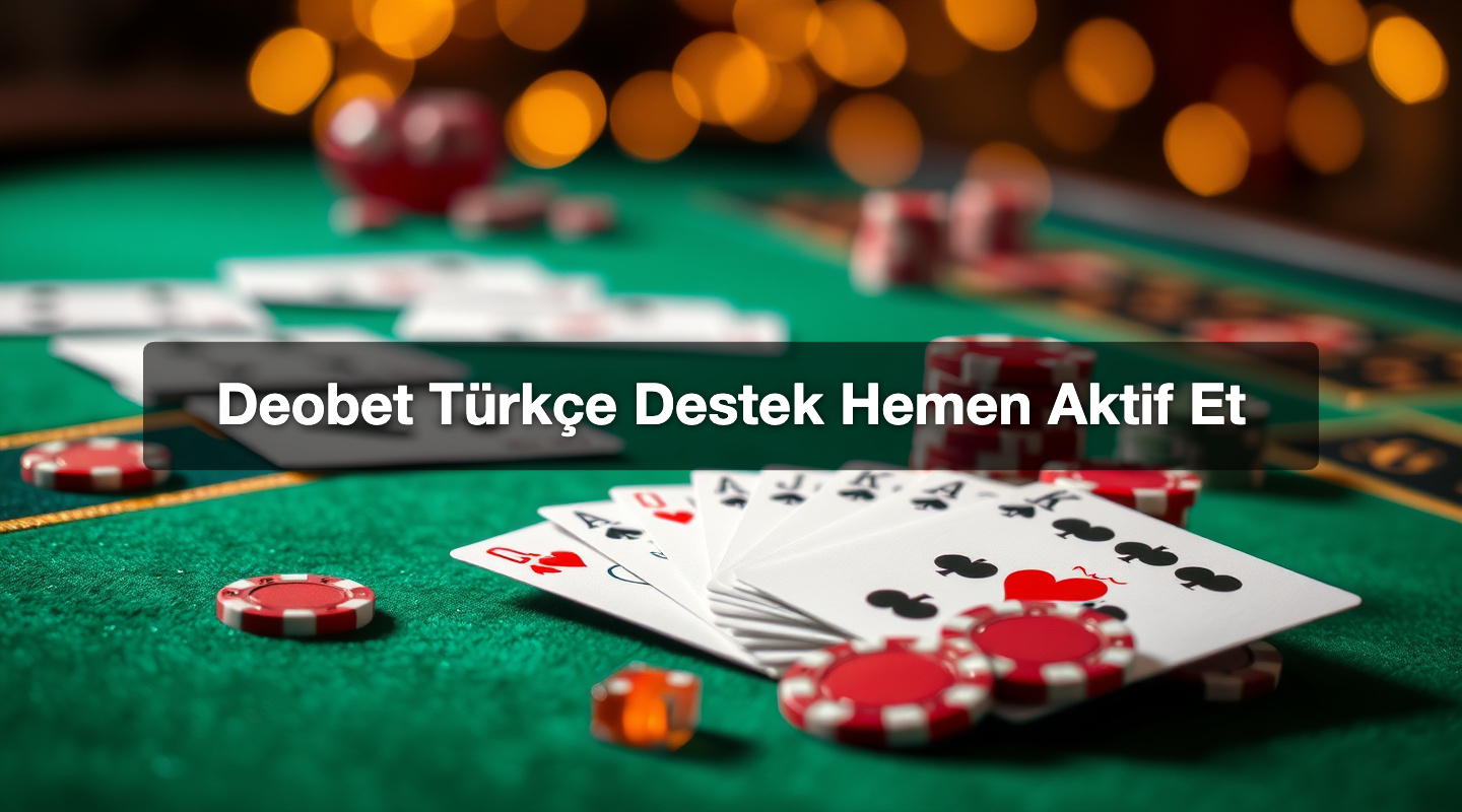 Deobet Türkçe Destek Hemen Aktif Et