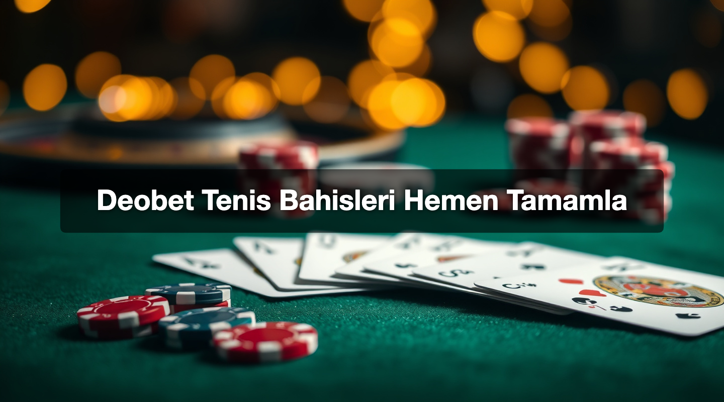 Deobet Tenis Bahisleri Hemen Tamamla