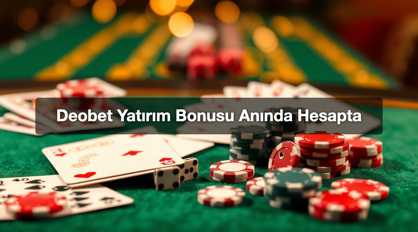 Deobet Yatırım Bonusu Anında Hesapta